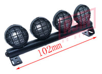 1/10 Roof Light 4 LEDs for RC Crawler - Type A