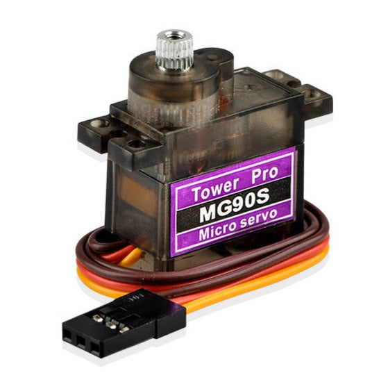 9g servo metal gear Tower Pro MG90S Metal Gear 9g Servo 90 Degree TowerPro 9gram