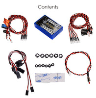 GT Power RC Light KIT Pro 12 LED Flashing System