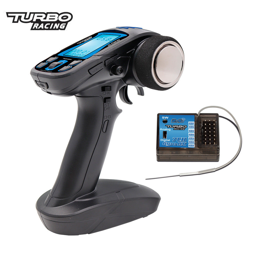 ホビーラジコン TURBO RACING P62 4CH VT-System Turbo Racing P62 2.4GHz 4CH VT System LCD Radio Transmitter