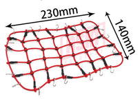 Roof Rack Luggage Net Miniature 2 sizes Medium & Large