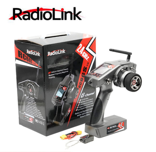 RadioLink RC6GS V2 Radio with R7FG Receiver 6 Channel with Gyro